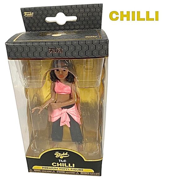 Funko Gold - Premium Vinyl Figure 5" - TLC Chilli - Music Rocks - Picture 1 of 5